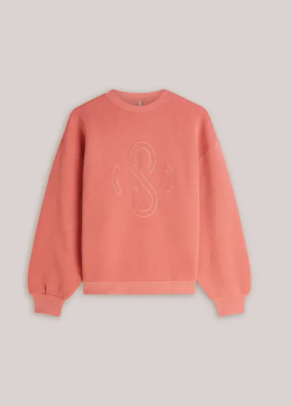 Summum, Sweatshirt, faded rose