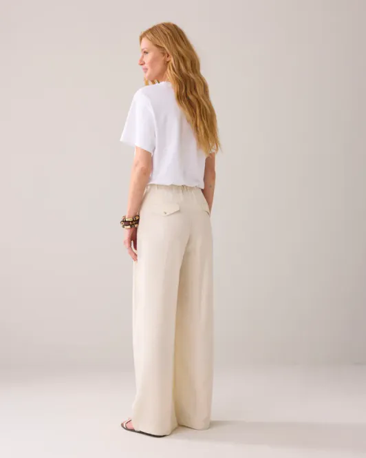 Hovedbilde Summum thin thensel trousers, naturhvit