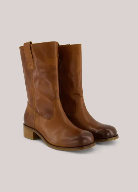 Hovedbilde Summum Square-toed boots, brun