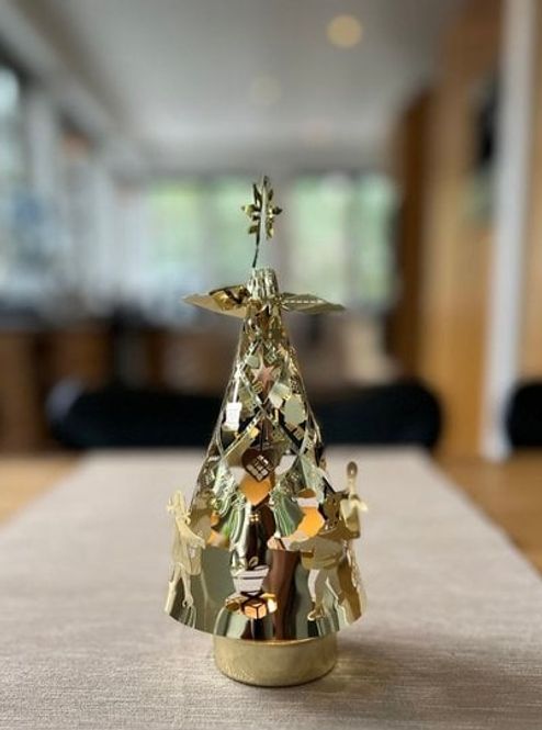 Hovedbilde Jette Frölich, dansen om treet lyskarusell, gull ...