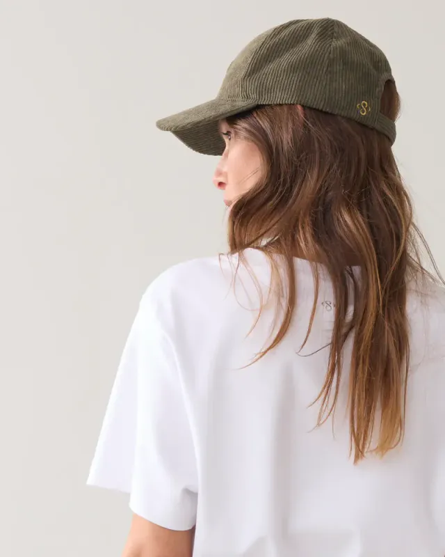 Summum caps, beige,  naturhvit og grønn