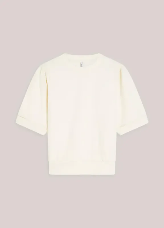 Summum top soft scuba, ivory