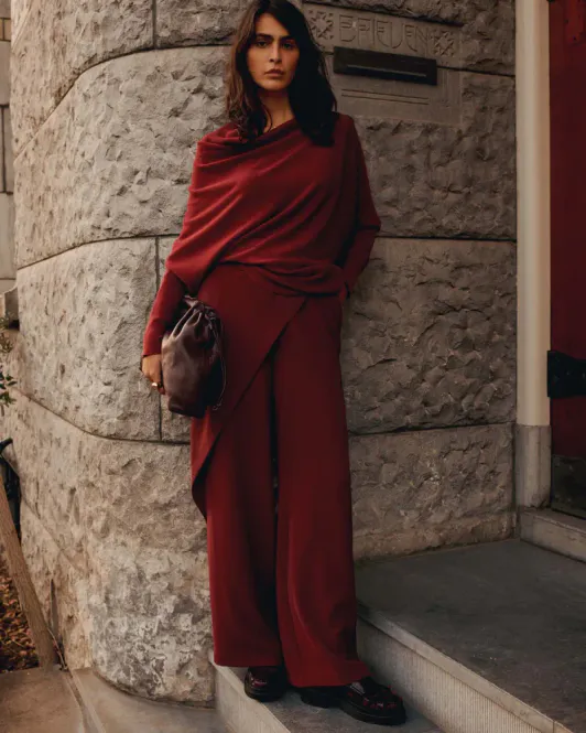 Hovedbilde Summum asymmetric jumper in a seamless knit, ...