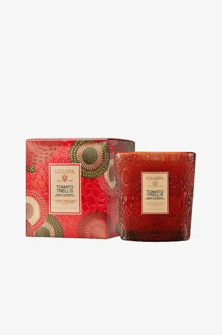Hovedbilde Voluspa Classic boxed Candle tomato trellis