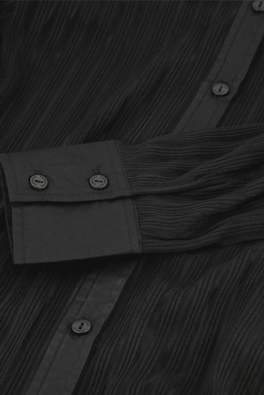 Fabienne Chapot, Georgia Bluse, sort og burgunder