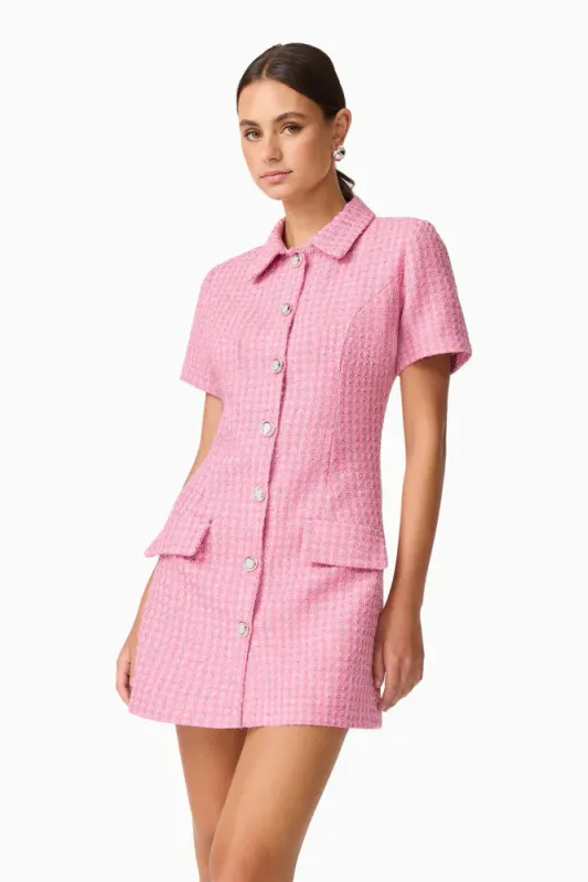 Elliatt Alia mini dress pink