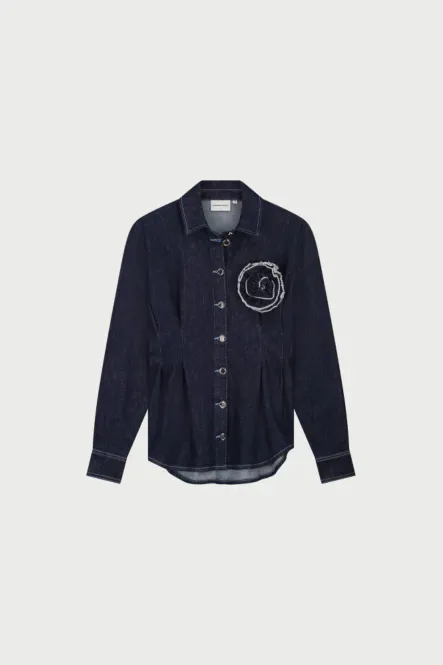 Hovedbilde Fabienne Irina Blouse, mørk denim