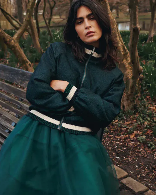 Hovedbilde Summum, bomberjacket, grønn