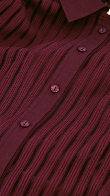 Fabienne Chapot, Georgia Bluse, sort og burgunder